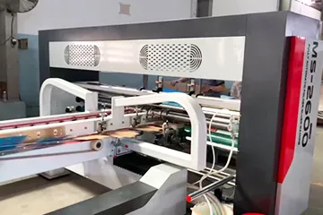 Thailand – Formeuse de carton plieuse-colleuse automatique