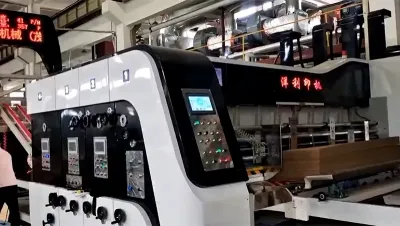 YL-C-1425 Formeuse de carton plieuse colleuse flexo