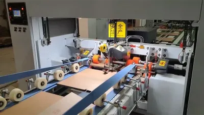 CZYL-FSM Formeuse de carton agrafeuse-colleuse automatique