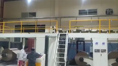 Ligne de fabrication carton ondulé à Dubai