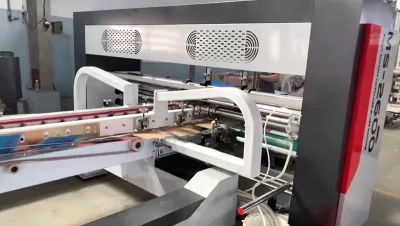 Formeuse de carton - plieuse colleuse en Thaïlande