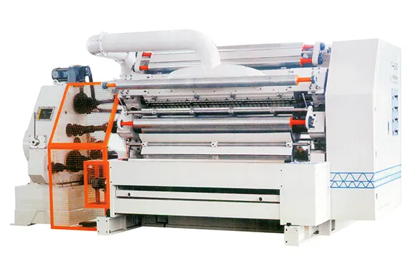 Machine simple face (pour 2 couches de carton + 2 flutes), CZYL-DSF-405E