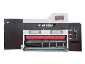 Unité formeuse de carton découpeuse die cutting avec contrôleur PLC (formeuse de carton avec plaque)