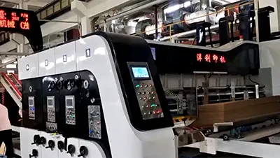 YL-C-1425 Formeuse de carton plieuse colleuse flexo