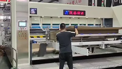 2145 Formeuse de carton plieuse colleuse flexo